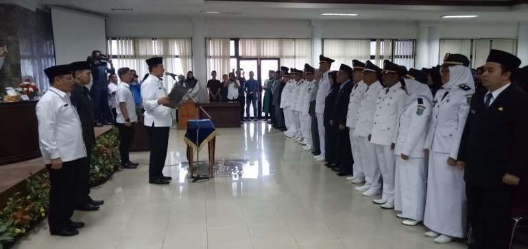 Ini 178 Pejabat Eselon dan Fungsional III dan IV Pemko Pekanbaru Yang Baru Dilantik